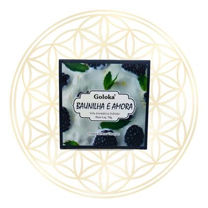 Imagem de Vela Aromática Importada Indiana Goloka