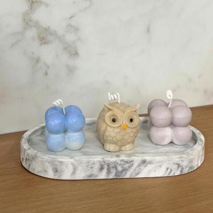 Imagem de Vela Aromática Mini Corujas 30g