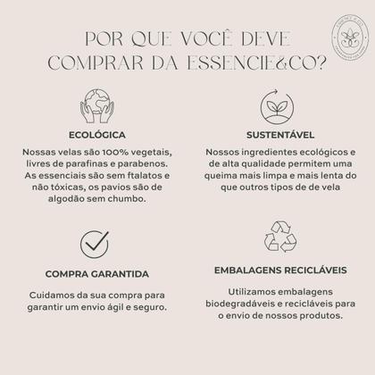 Imagem de Vela Aromática Perfumada Lavanda Francesa 140g Essence e Co.