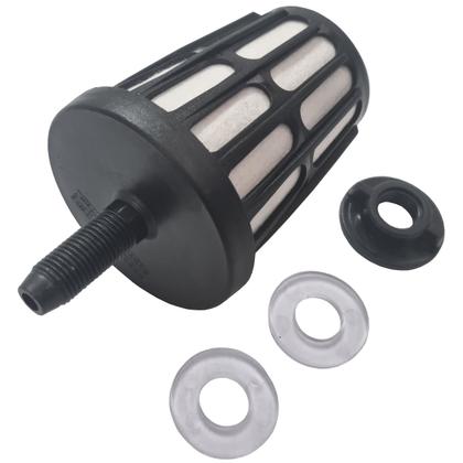 Imagem de Vela Com Carvão Ativado Universal Plástica Filtro de Barro E Plástico Lazarios Black