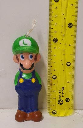 Imagem de Vela de Aniversário Festa Mario Super Luigi
