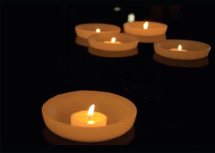 Imagem de Vela Flutuante Luminária Fundo Chato 5 Uni Piscinas e mesas