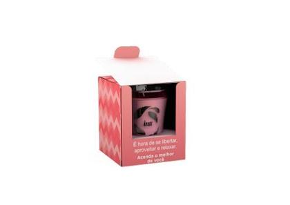 Imagem de Vela Para Massagem Aromática Beijável Sabor Morango 40g