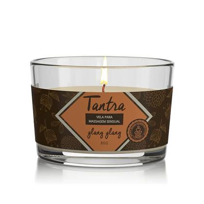 Imagem de Vela Para Massagem Tantra Aroma Ylang Ylang - 80g