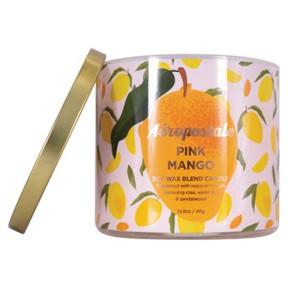 Imagem de Vela perfumada Aeropostale Pink Mango Soy 60h de tempo de queima