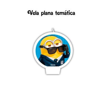 Imagem de Vela plana Decoração Meu Malvado Favorito festa aniversário