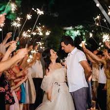Vela sparklers casamento festas faiscas estrelinha cascata - Jupiter Imagem de Vela sparklers casamento festas faiscas estrelinha cascata