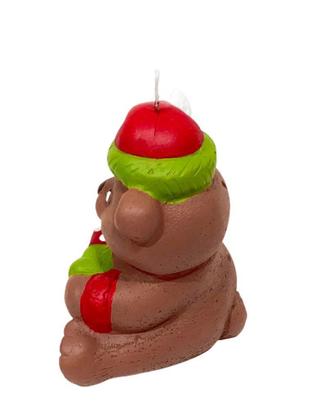 Imagem de Vela Urso Natalino Decorativo