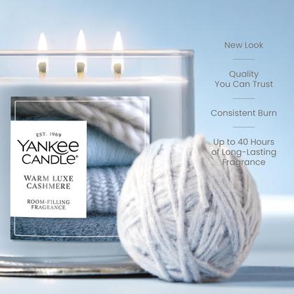 Imagem de Vela Yankee Candle 3 Wick Jar Warm Luxe Cashmere 40h