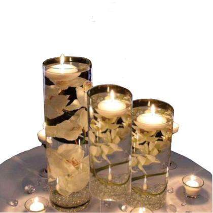 Imagem de Velas decorativas flutuantes - 20 unidades P/ Taças e vidros 