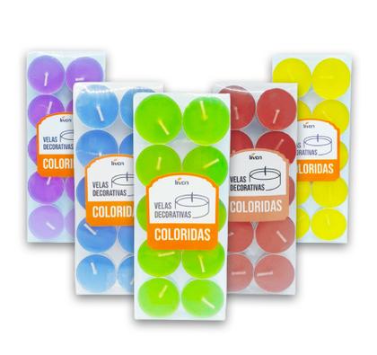 Imagem de Velas para Recho Coloridas Alinhamento Espiritual Completo