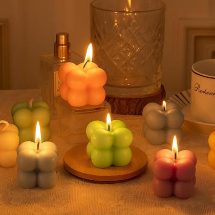 Imagem de Velas Romântica Decoração Eventos Mine Bubble Kit 5 Ambientes