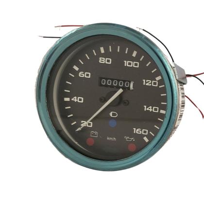 Imagem de Velocímetro 0-160 km/h Original 110mm 110mm Preto Fusca