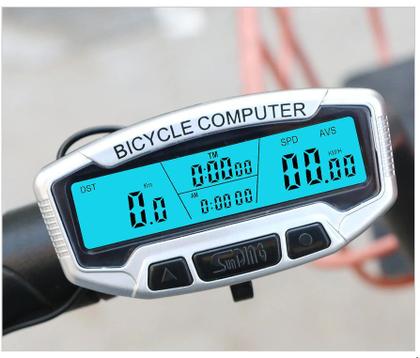 Imagem de Velocímetro Computador Bike Wired Sem Fio Luz Noite 28 Funções