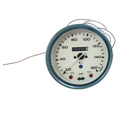 Imagem de Velocímetro Fusca Original 0-160 Km/h 110mm Branco Willtec