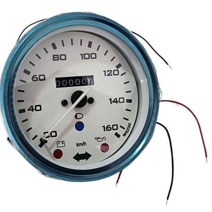 Imagem de Velocímetro Fusca Original 0-160 Km/h 110mm Branco Willtec