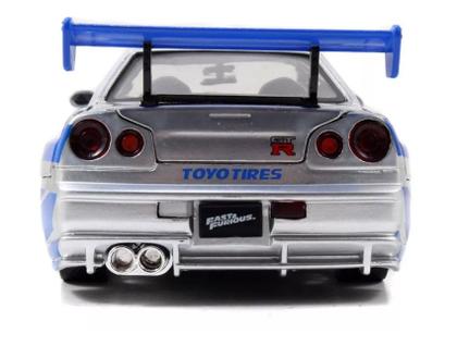 Velozes E Furiosos Nissan Skyline Gt-r R34 - 1/24 - Jada