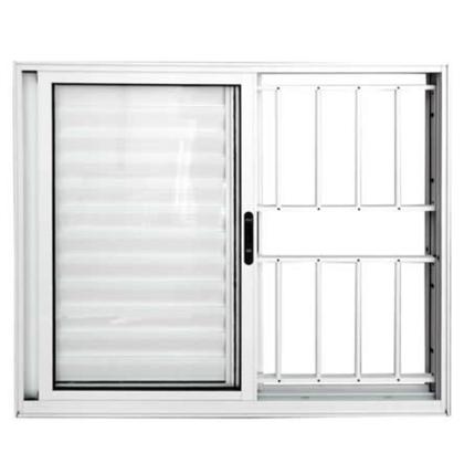 Imagem de Veneziana 3 Folhas C/GRADE 1.00X1.00 Branca L.18 Modular