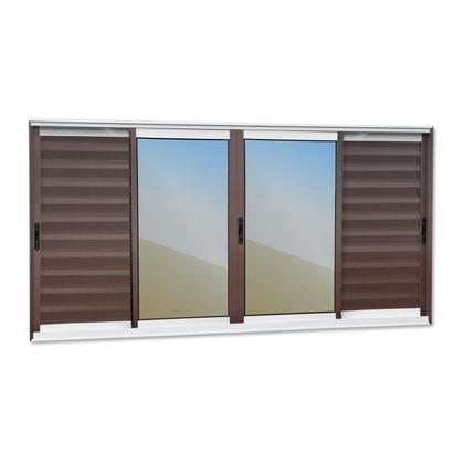 Imagem de Veneziana Elite 6 Folhas Moveis 120 X 200 Vidro Reflex