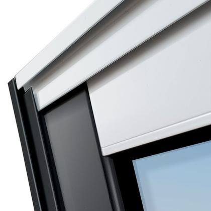 Imagem de Veneziana Elite 6 Folhas Moveis 120 X 240 Vidro Reflex