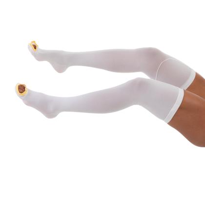 Imagem de VENOSAN AES - Meias antiembolia (18 mmHg) AGH (Meia-coxa c/silicone 7/8) Par Semi aberto