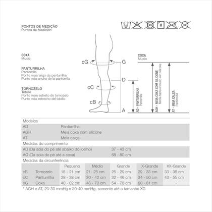 Imagem de Venosan legline meia coxa 7/8 agh 15-23 pe aberto - 01 par