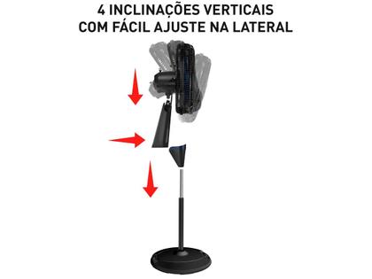 Imagem de Ventilador 2 em 1 Arno X-Treme VE9M 40cm 9 Pás 3 Velocidades Preto e Azul Escuro