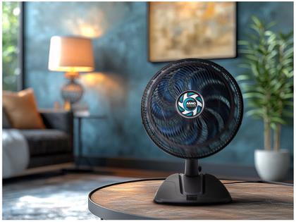 Imagem de Ventilador 2 em 1 Arno X-Treme VE9M 40cm 9 Pás 3 Velocidades Preto e Azul Escuro