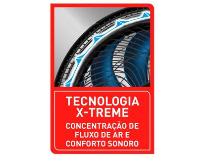 Imagem de Ventilador 2 em 1 Arno X-Treme VE9M 40cm 9 Pás 3 Velocidades Preto e Azul Escuro