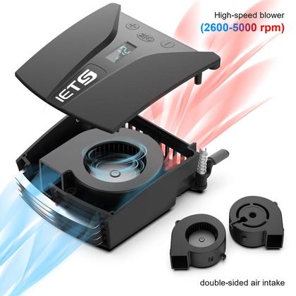 Imagem de Ventilador a vácuo para laptop IETS GT202UB com display de temperatura
