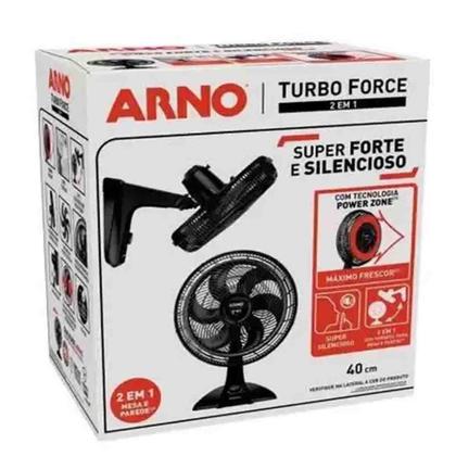 Imagem de Ventilador Arno Turbo Force VF42 - Potente e Silencioso