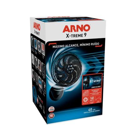 Imagem de Ventilador Arno X-treme 9 Parede 40cm VE9P