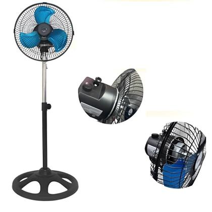 Imagem de Ventilador coluna 220v de chao potente profissional 3 velocidades 45w coluna pedestal giratorio 3 velocidades turbo sile