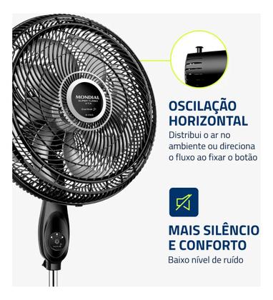 Imagem de Ventilador Coluna 40cm Super Turbo Tech, Mondial, 140W - VTX-40C-8P-CR