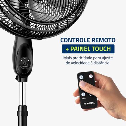 Imagem de Ventilador Coluna 40cm Super Turbo Tech, Mondial, 140W - VTX-40C-8P-CR