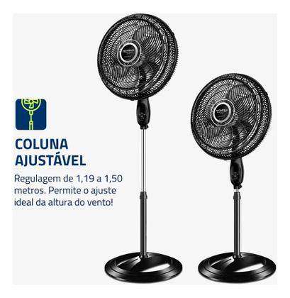Imagem de Ventilador Coluna 40cm Super Turbo Tech, Mondial, 140W - VTX-40C-8P-CR