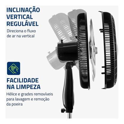 Imagem de Ventilador Coluna 40cm Super Turbo Tech, Mondial, 140W - VTX-40C-8P-CR