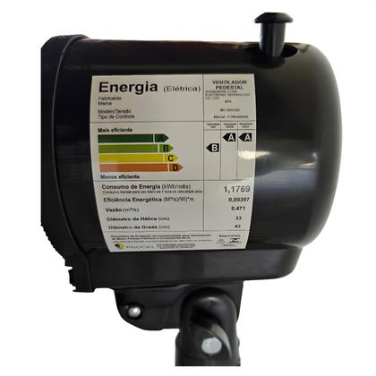 Ventilador Coluna Pedestal Ajustável Silencioso Potente 220v - Ventilador Turbo De Chão Pé Imagem de Ventilador Coluna Pedestal Ajustável Silencioso Potente 220v