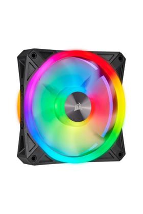 Imagem de Ventilador Corsair QL Series QL120 RGB 120 mm LED de 4 pinos PWM preto