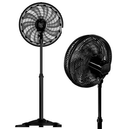 Imagem de Ventilador de Coluna 40 Cm Turbo 10 Pás 150W Oscilante 3 Velocidades 220V Preto Ventisol 19190