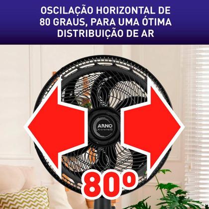Imagem de Ventilador de Coluna 40cm Arno X-TREME 6, 6 PÁS 140W 220V VE6C
