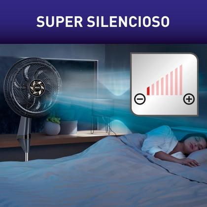 Imagem de Ventilador de Coluna 40cm Arno X-TREME 9, 9 PÁS, 160W, 4 velocidades VE98