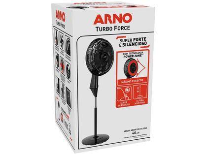 Imagem de Ventilador de Coluna Arno Turbo Force 40cm 6 PAs 3 Velocidades 126W
