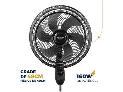Imagem de Ventilador de Coluna Britânia BVT450 40cm 6 Pás 3 Velocidades Preto