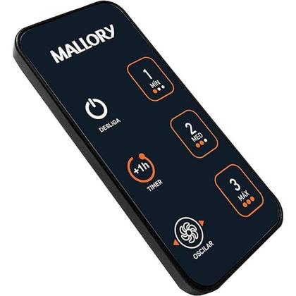 Imagem de Ventilador de Coluna Mallory Max Control Preto e Grafite - 127V
