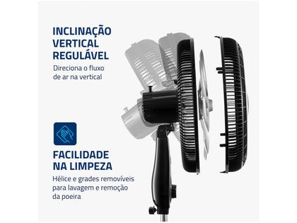 Imagem de Ventilador de Coluna Mondial Super Power VSP-40C-NB 40cm 6 Pás 3 Velocidades Preto