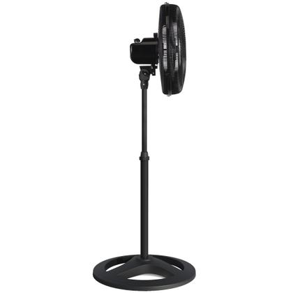 Imagem de Ventilador de Coluna Oscilante Turbo 6 Pás 40cm - Preto / Cinza