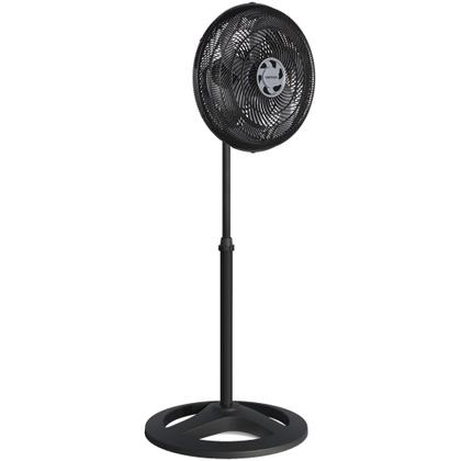 Imagem de Ventilador de Coluna Oscilante Turbo 6 Pás 40cm - Preto / Cinza
