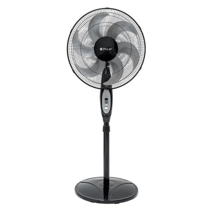 Imagem de Ventilador de Coluna Polar Maxi Turbo Preto com 6 pás 40 cm