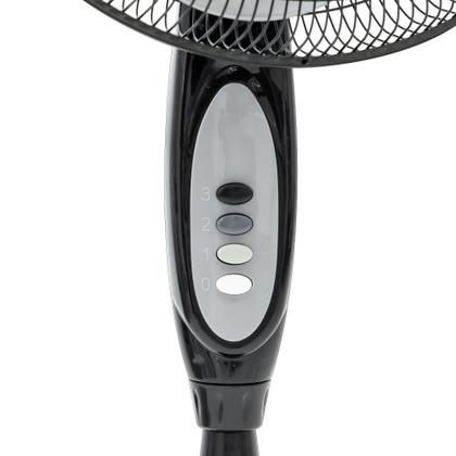Imagem de Ventilador de Coluna Polar Maxi Turbo Preto com 6 pás 40 cm